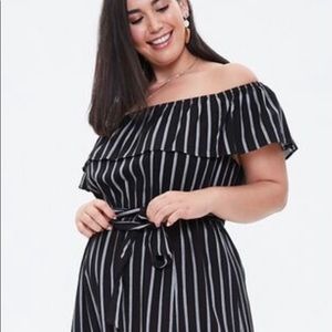 Forever 21 + Off the shoulder dress